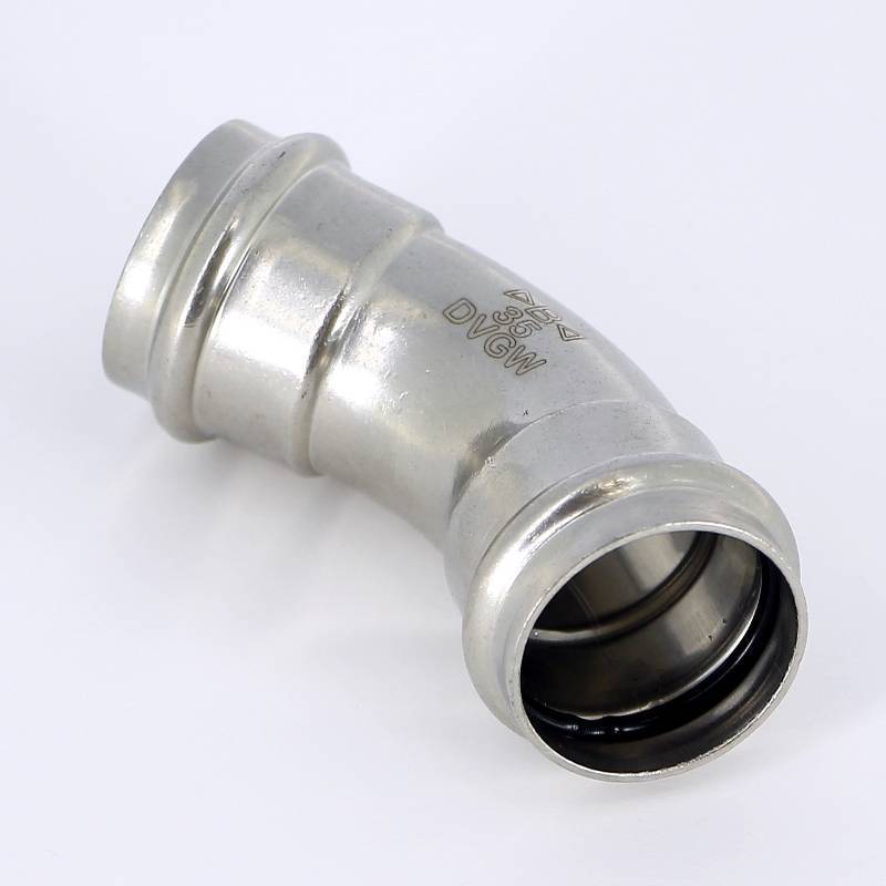 Угол пресс 45° IBP >B< Press Inox 35 мм нержавеющая сталь PS5041 0350000