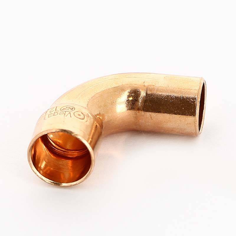 Отвод медный однораструбный Viega 90° 12 мм под пайку 101510