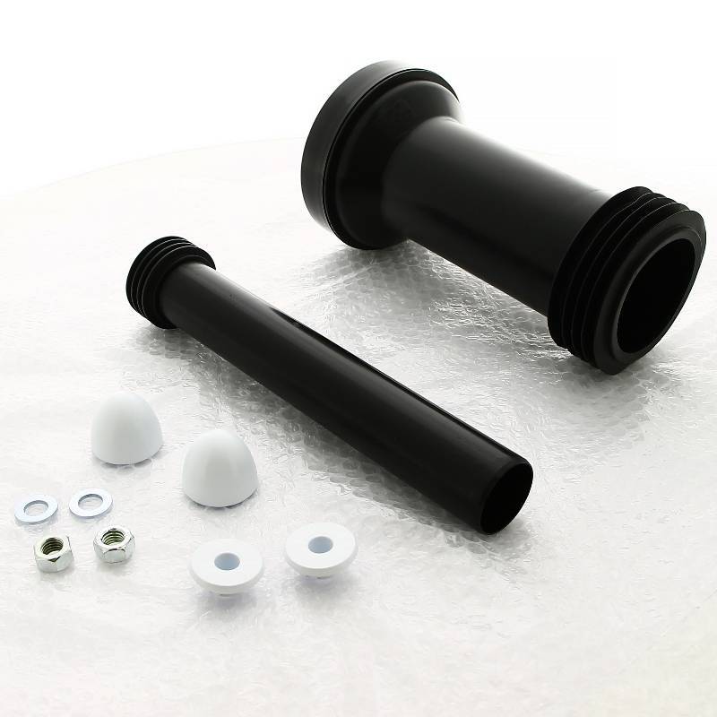 Комплект соединительный McAlpine для подвесного унитаза с манжетой и фановой трубой FP45R-KIT3