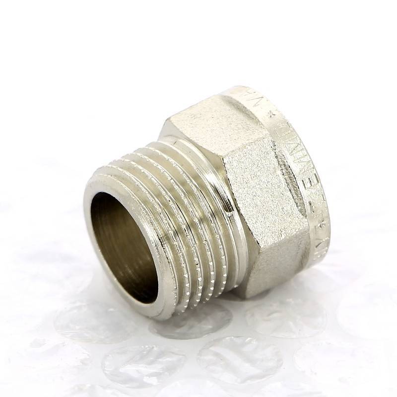 Переходник НВ Tiemme 1/2x3/8 никелированный 1500415