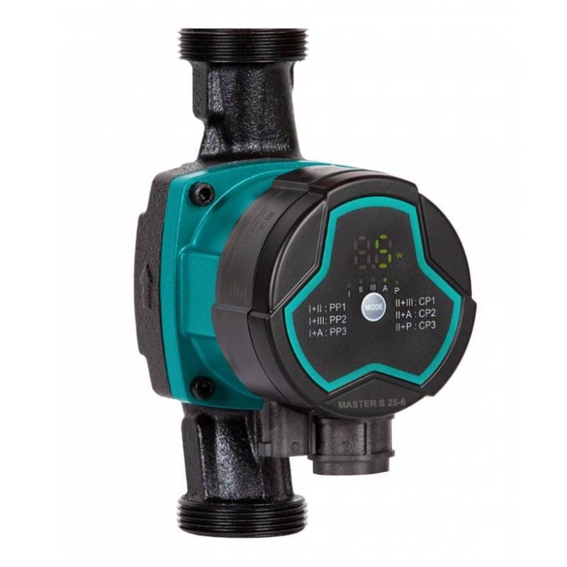 Насос циркуляционный Shinhoo MASTER S 25-6 180 мм с гайками 71111003