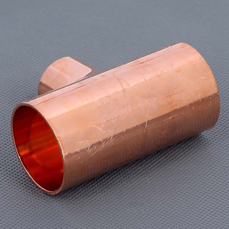 Тройник медный Viega под пайку 42х28х42 мм 110383