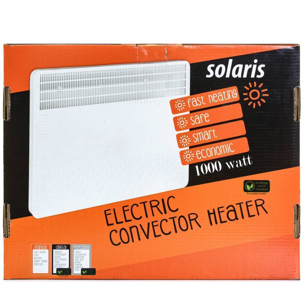 Конвектор электрический Solaris KIPM10 Вт KIPM10