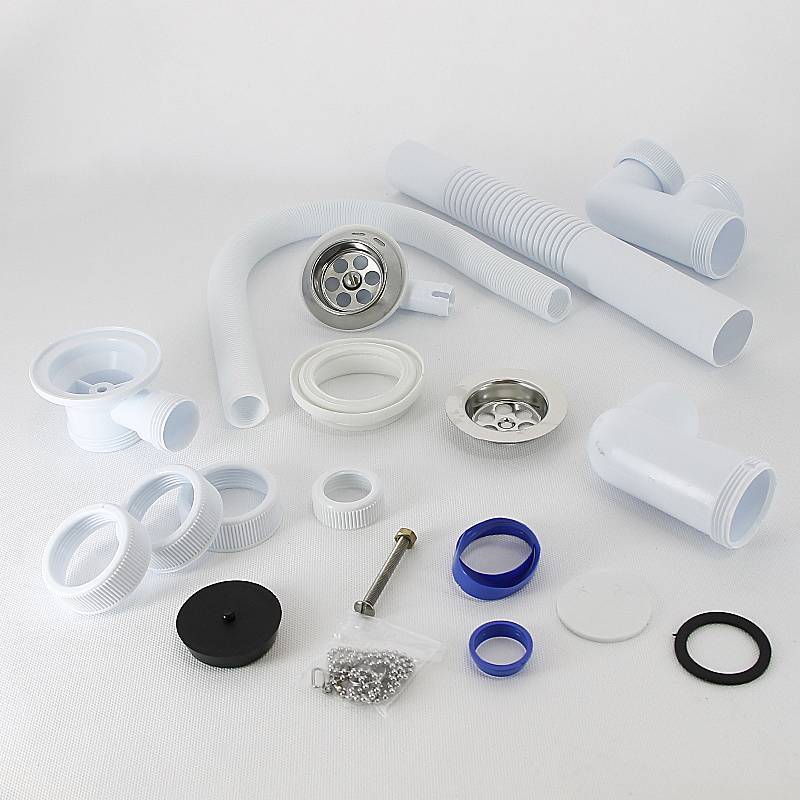 Слив-перелив для ванны Wirquin Универсал 1 1/2 x 40 мм с пробкой на цепочке L800 мм 30980242