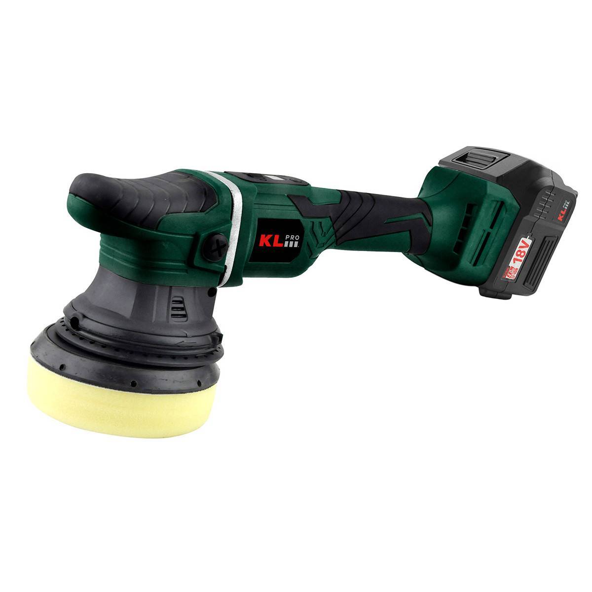 Аккумуляторная угловая шлифовальная машина KLPRO KLPS18B-80 125 мм 18 В 2x8.0 Ач KLPS18B-80