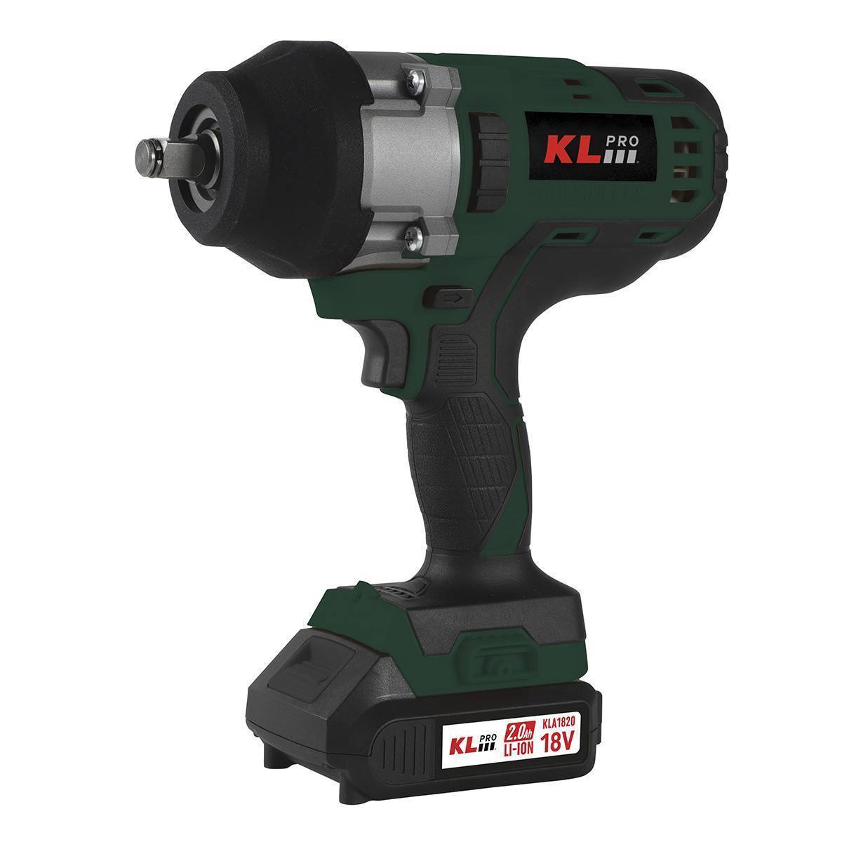 Гайковерт аккумуляторный бесщеточный KLPRO KLSS18BHX-20 18 В 2x2.0 Ач KLSS18BHX-20