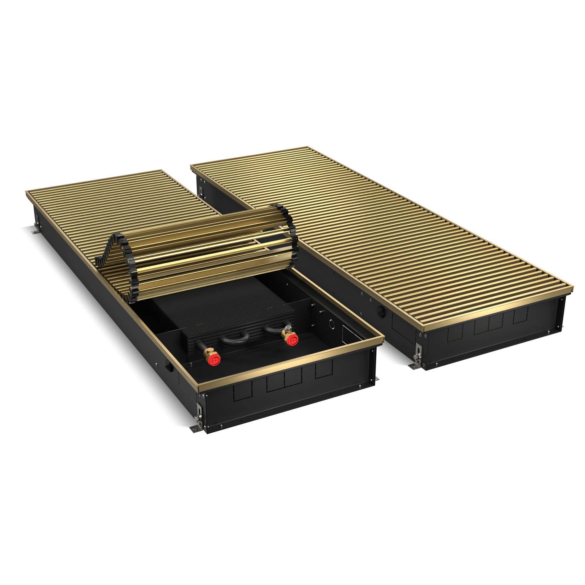 Конвектор внутрипольный Royal Thermo ATRIUM 110x400x1800 мм DG-U-AU НС-1493098