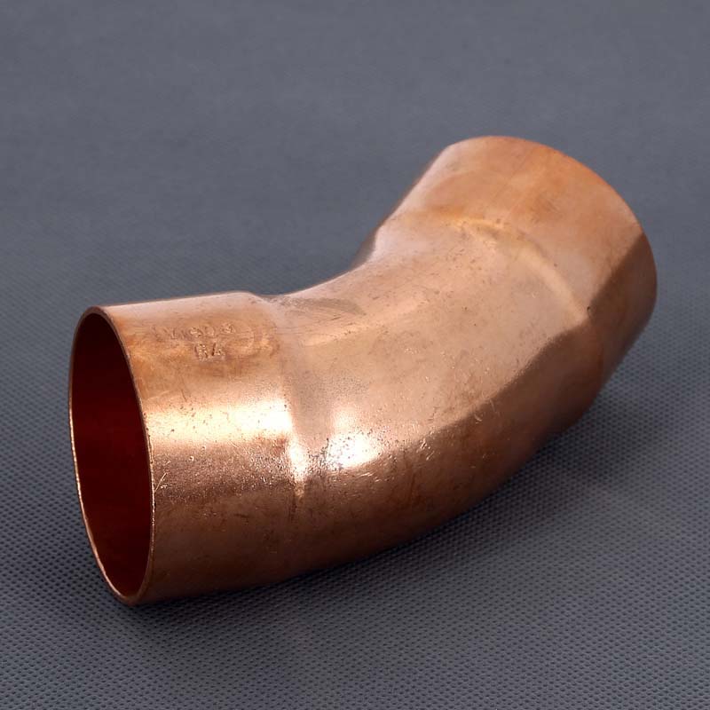 Угол двухраструбный 45 градусов пайка Viega 64 мм 138394