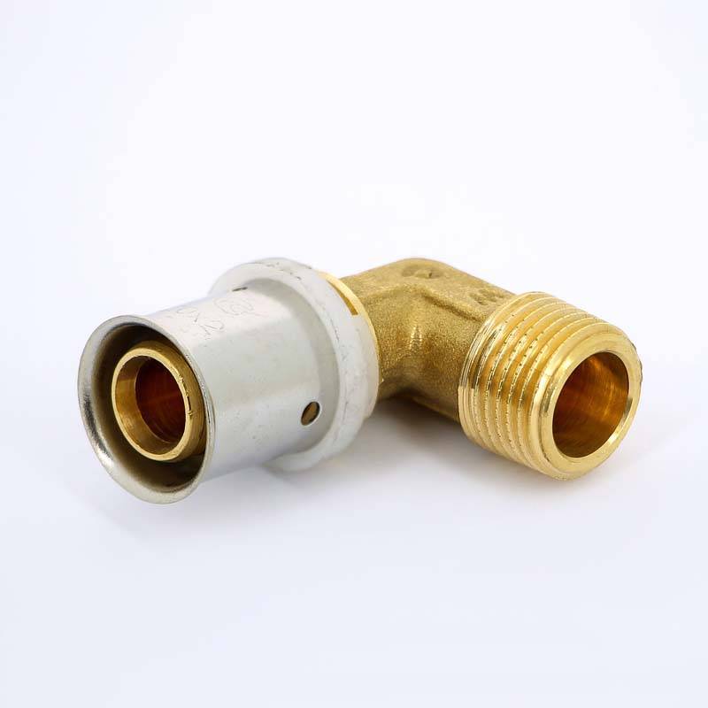 Угол пресс с наружной резьбой Uni-Fitt 20x1/2 705G7200