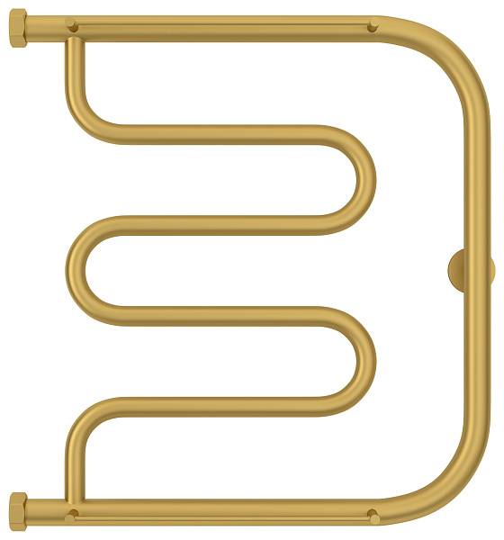 Полотенцесушитель водяной Сунержа Лира 500x500 мм матовое золото 032-0012-5050