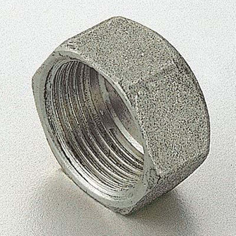 Заглушка латунная никелированная с внутренней резьбой Tiemme 3/8 1500517