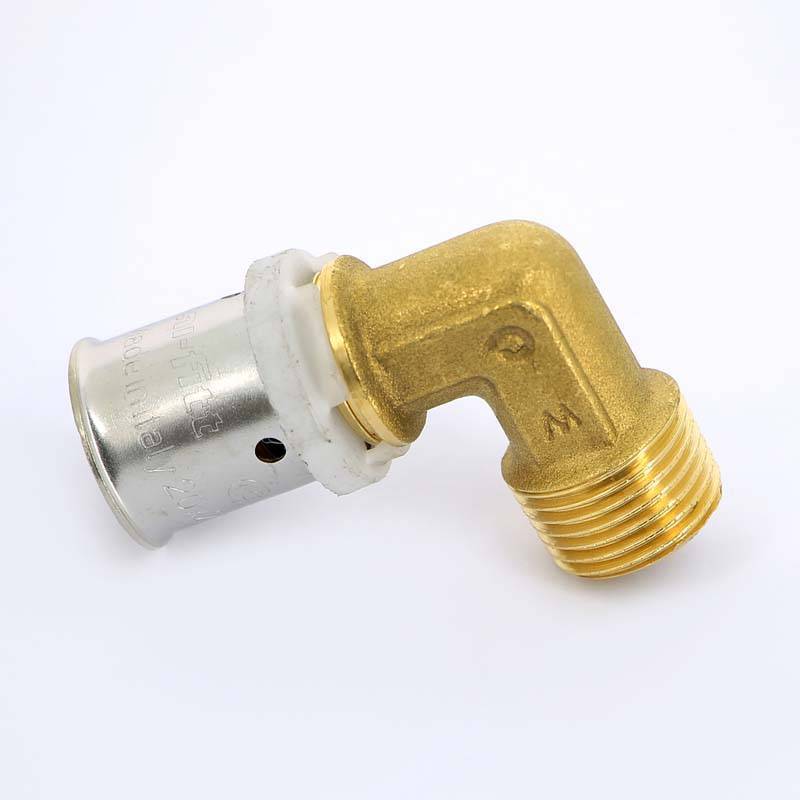 Угол пресс с наружной резьбой Uni-Fitt 20x1/2 705G7200