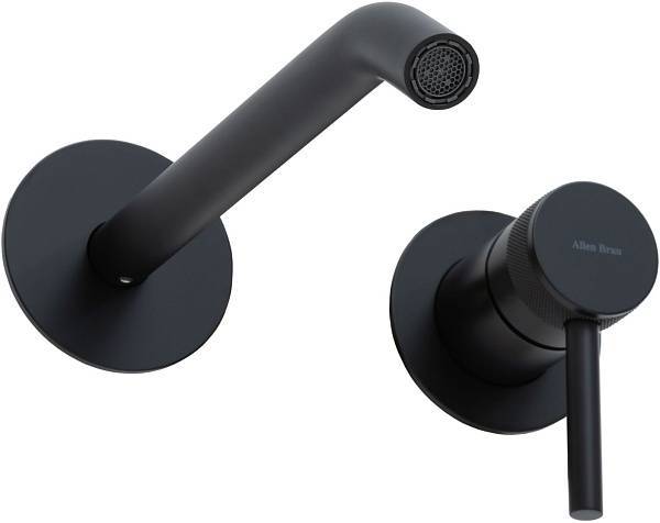 Смеситель для раковины Allen Brau Priority встраиваемый черный 5.31A03-31