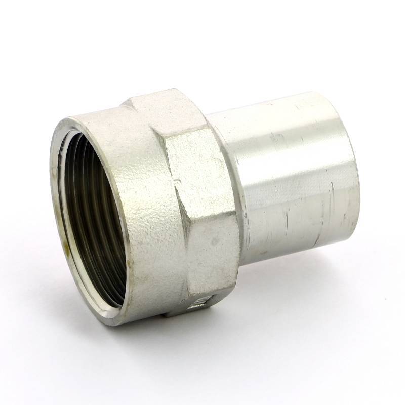 Вставка с внутренней резьбой Viega Sanpress Inox 35x1 1/4 нержавеющая сталь 436865