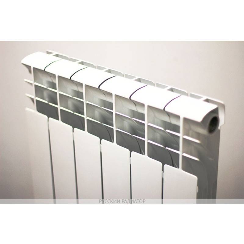 Радиатор биметаллический Русский Радиатор Корвет BM 500/100 6 секций RRC500100BM06