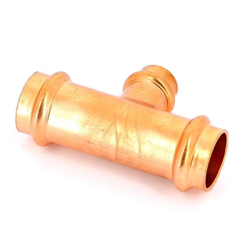 Тройник пресс IBP 22х15х22 мм медь P5130 02215022