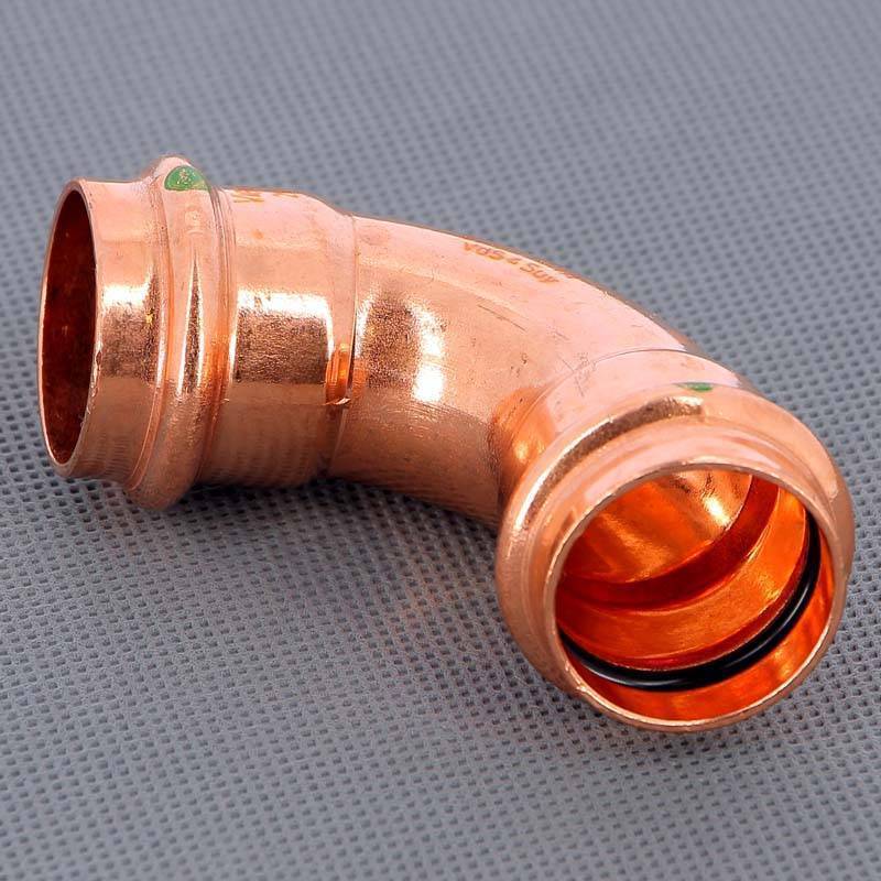 Угол 90° пресс медный Viega Profipress 28 мм 291525