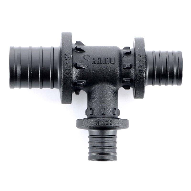 Тройник редукционный REHAU Rautitan PX 25x16x20 мм 11600831001