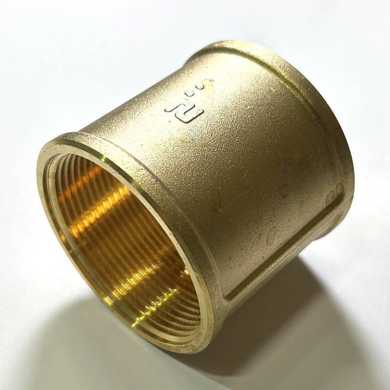 Муфта резьбовая LD Pride DN50 2 дюйма ВР-ВР латунь LD.65.502.50