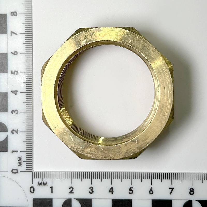 Футорка резьбовая LD 2 x 1 1/2 латунь LD.65.507.50х40