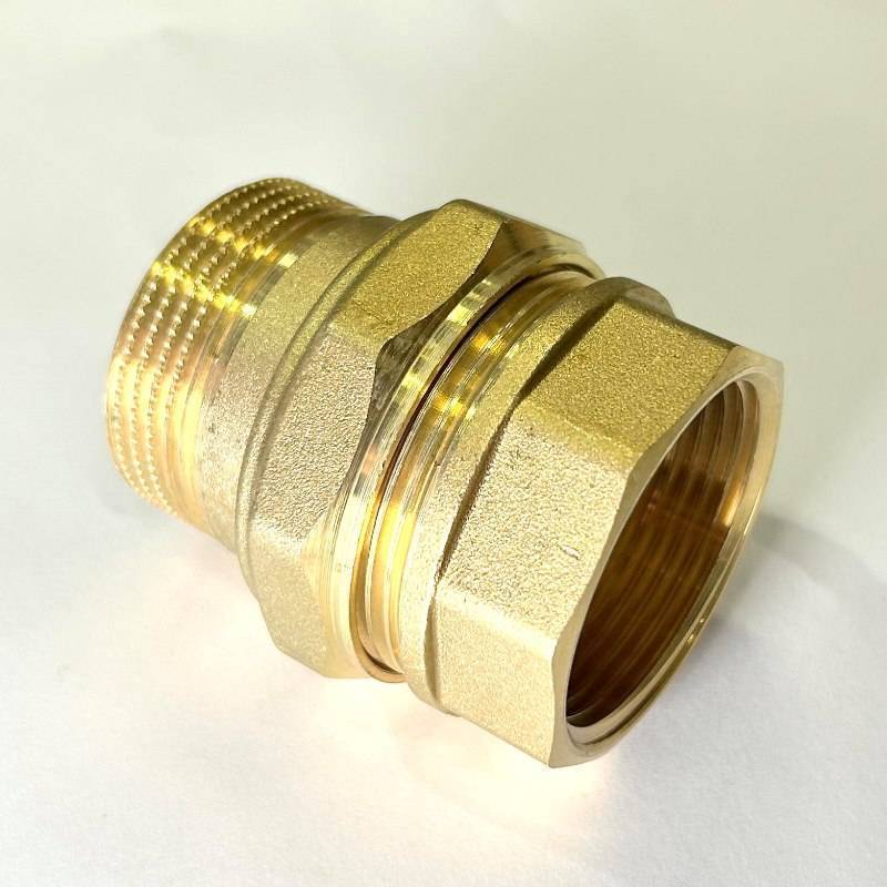 Сгон разъемный американка LD Pride DN32 1 1/4 ВР/НР латунь LD.65.520.32