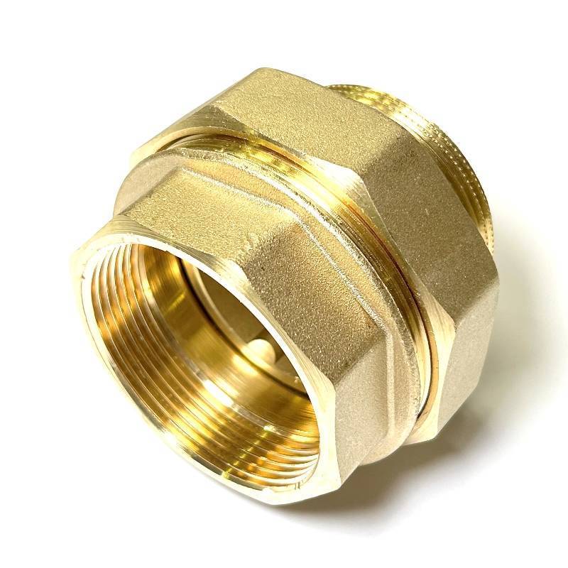 Сгон разъемный американка LD Pride DN50 2 ВР/НР латунь LD.65.520.50