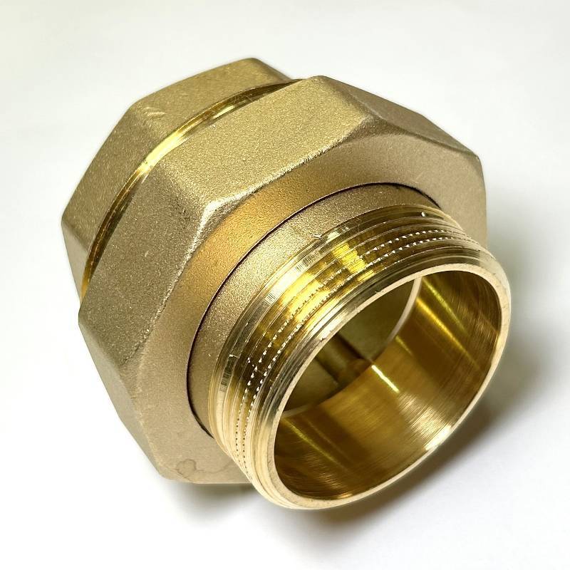 Сгон разъемный американка LD Pride DN50 2 ВР/НР латунь LD.65.520.50