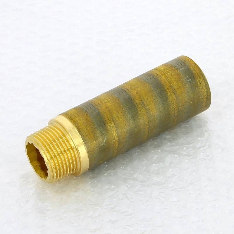 Удлинитель резьбовой НВ бронзовый Viega 1 x 100 мм 440473