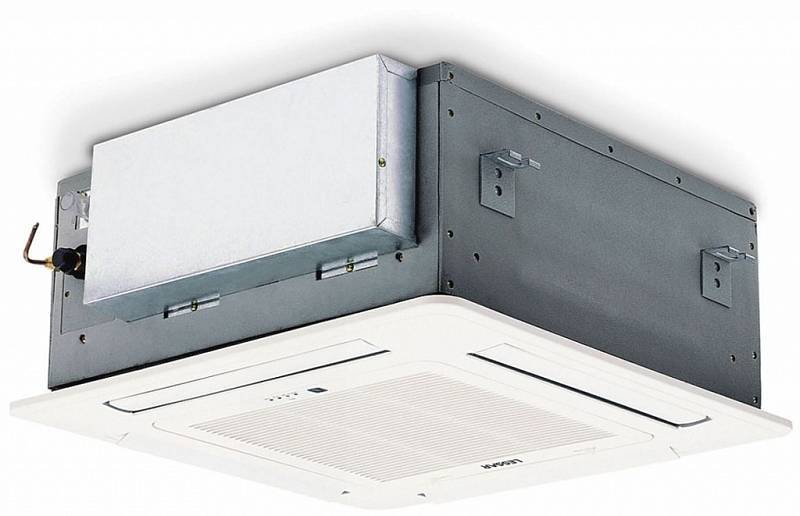 Сплит-система кассетная Lessar LS-HE12BCWA2/LU-HE12UWA2/LZ-B4COBA инверторная