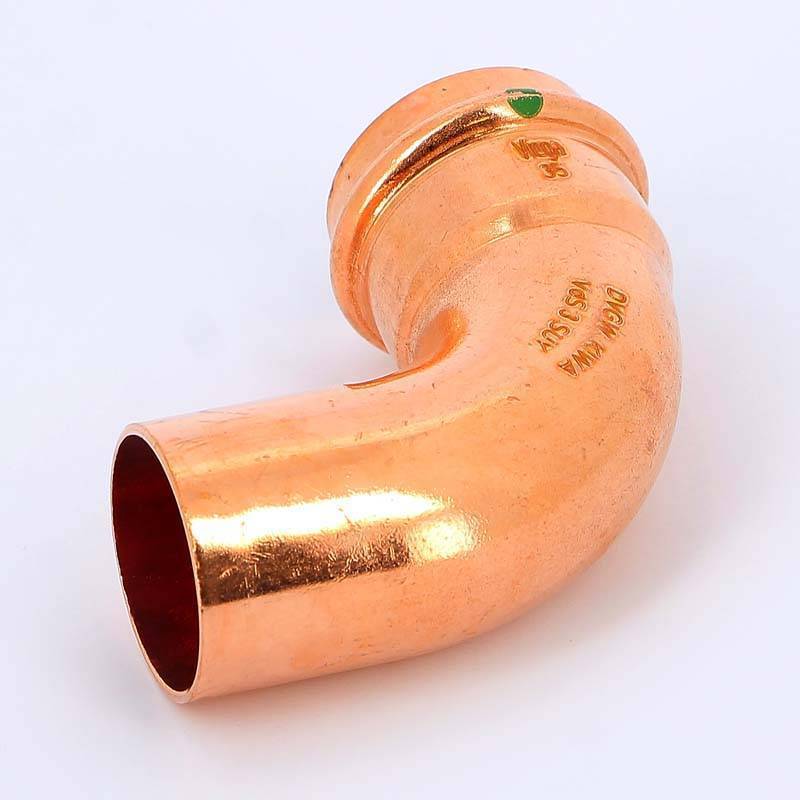 Угол-вставка 90° пресс Viega Profipress 35 мм медь 291693