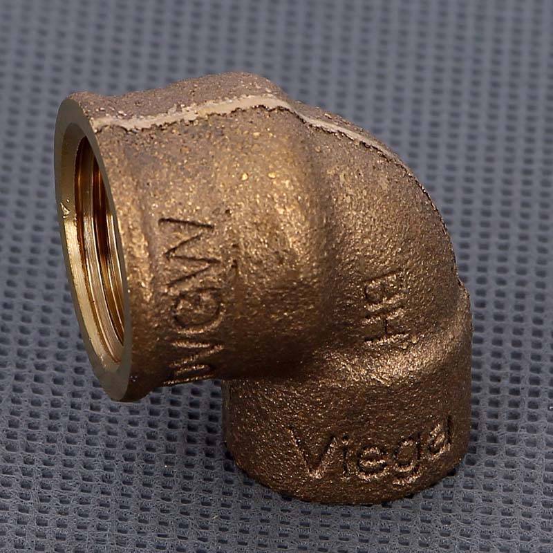 Угол 90° бронзовый Viega 94090G пайка-ВР 18x1/2 104436