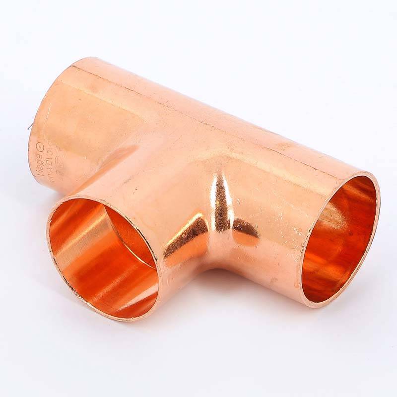 Тройник медный Viega под пайку 42 мм 108236