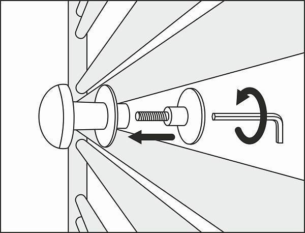 Крючок для полотенцесушителя Сунержа Сфера нержавеющая сталь матовый черный 31-2010-0001