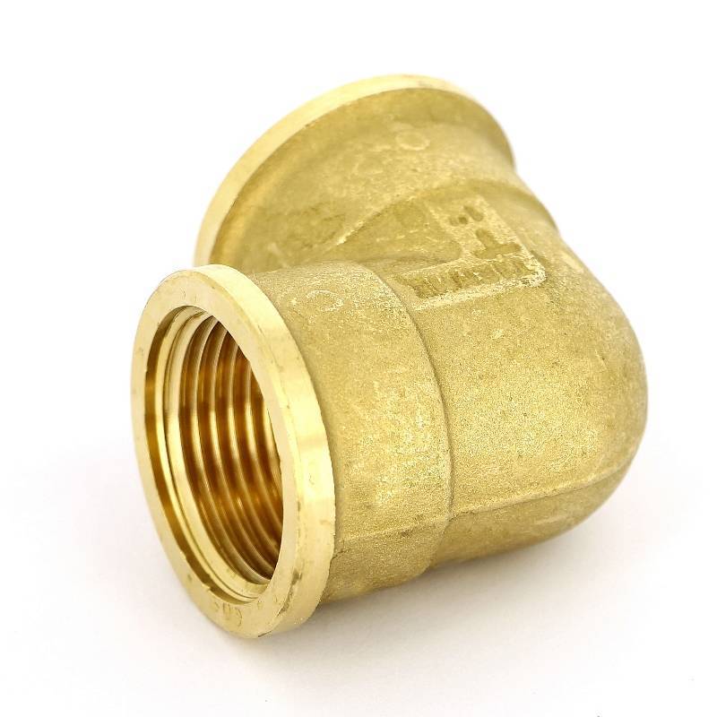 Угольник латунный Tiemme 90° ВВ 1 1500017