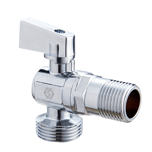 Кран сантехнический MVI 1/2 x 3/4 нар.-нар. угловой BV.463.0405