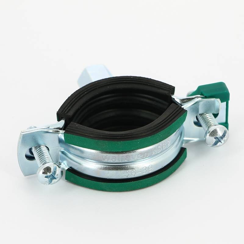 Хомут для труб Walraven BIS KSB2 M8/10 36-39 мм с уплотнителем EPDM 3396039