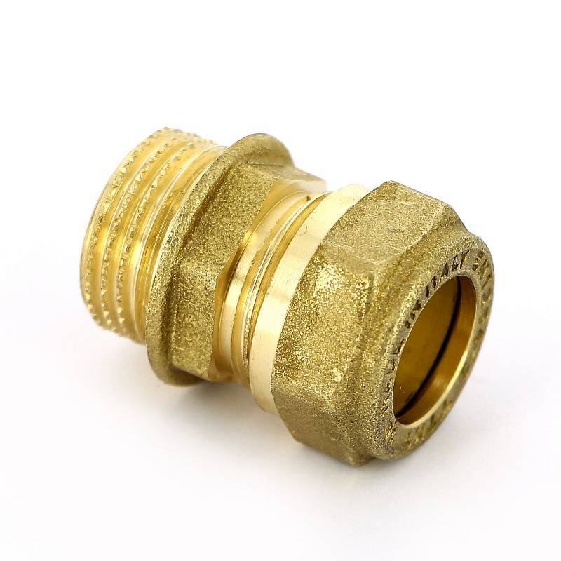 Муфта обжимная Tiemme 1100 15х1/2 наружная резьба 1100001