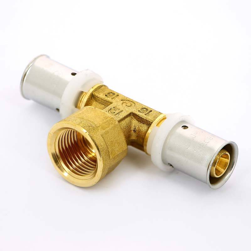 Тройник пресс Uni-Fitt 16х1/2х16 707G6260