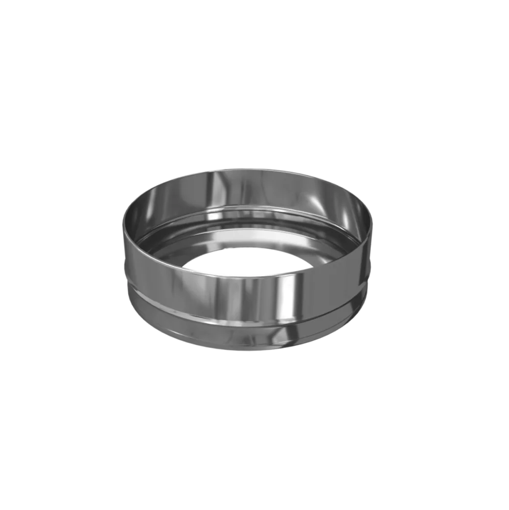 Заглушка с отверстием Ferrum 430/0,5 мм 80x160 мм Af1416