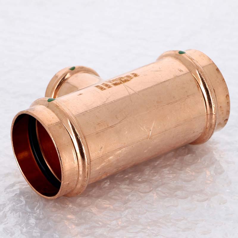 Тройник пресс медный Viega Profipress 54x35x54 мм 324933