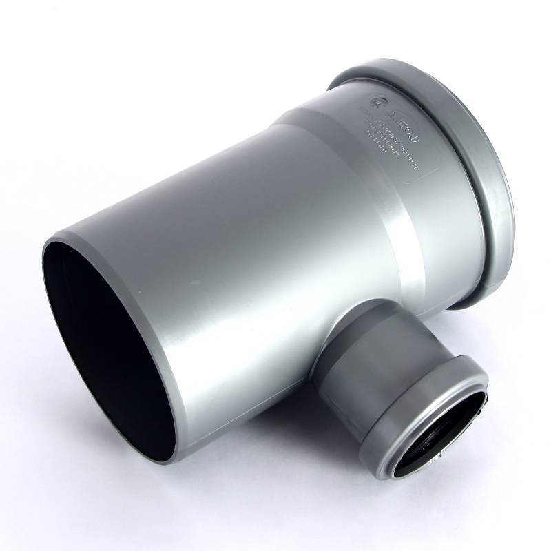 Тройник канализационный Sinikon Стандарт 110x50 мм 87° 510035.R