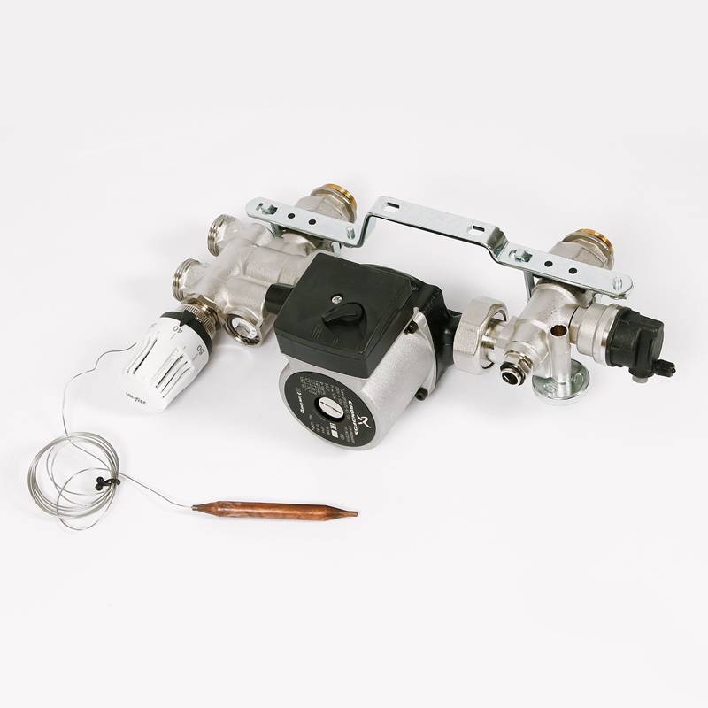 Насосно-смесительная группа Uni-Fitt SOLOMIX 1 с насосом Grundfos 472N1200