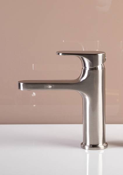 Смеситель для раковины высокий Boheme Spectre никель 452-NB