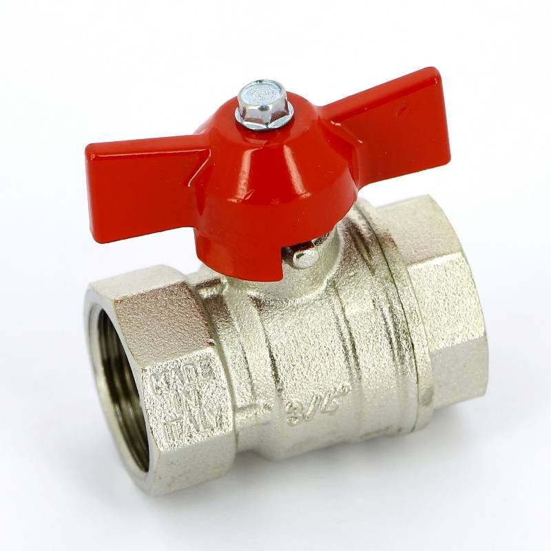 Кран шаровой Uni-Fitt VIVO ВВ бабочка 3/4 100T3000