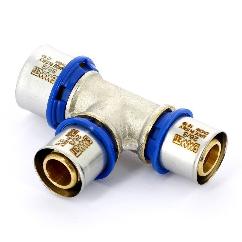 Тройник пресс EMMETI 26х32х26 мм 28101499