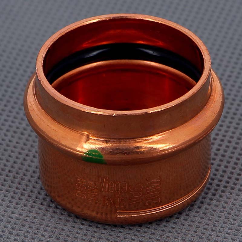 Заглушка пресс Viega Profipress 35 мм медь 349332