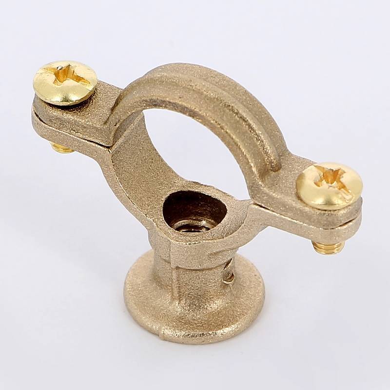 Хомут для труб декоративный Walraven BIS M6 18 мм латунь 0828018