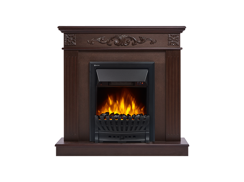 Портал для электрокамина Firelight Noce Classic шпон темный дуб 1141060