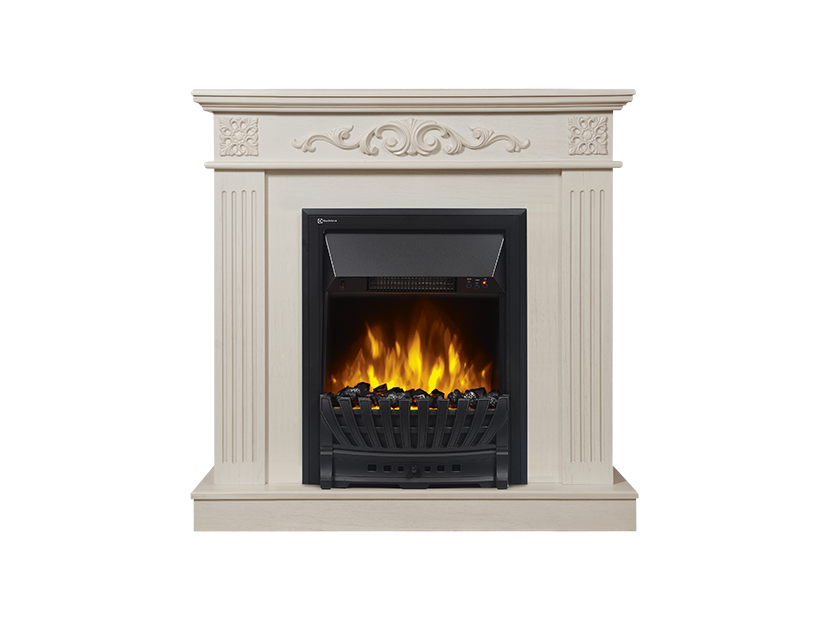 Портал для электрокамина Firelight Noce Classic шпон беленый дуб 1141057