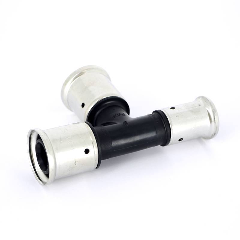 Тройник пресс HENCO PVDF 26х26х20 мм 11PK-262620